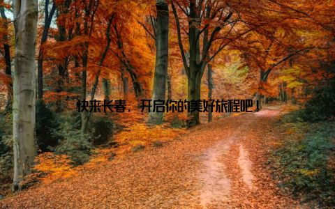 快来长春, 开启你的美好旅程吧!