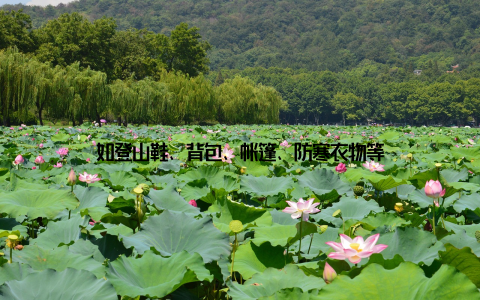 如登山鞋、背包、帐篷、防寒衣物等