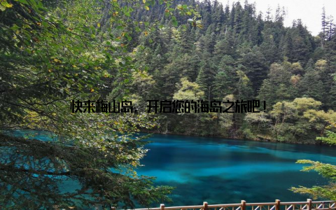 快来梅山岛, 开启您的海岛之旅吧!